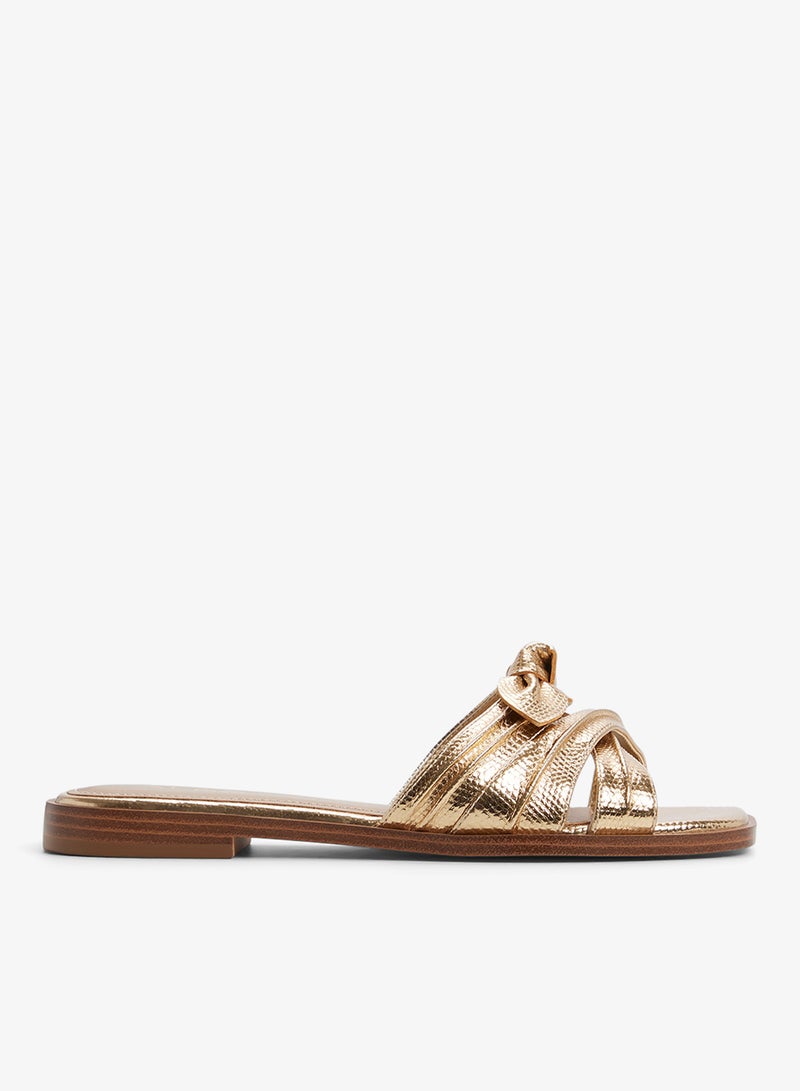 ALDO Sunbeam Single Strap Flat Sandals - Image 1